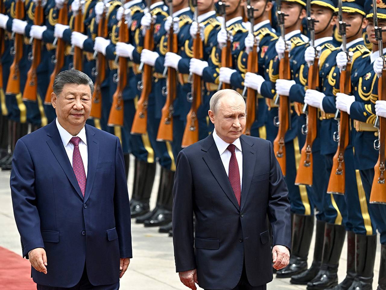 Встреча Путина и Си Цзиньпина 19 мая