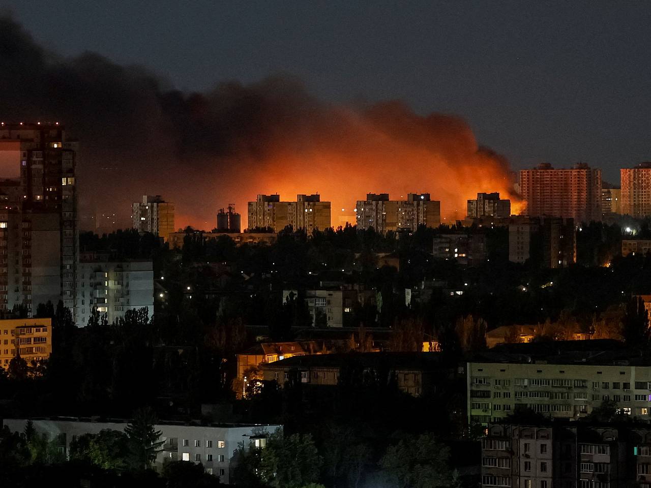Россия атаковала американский завод в Киеве