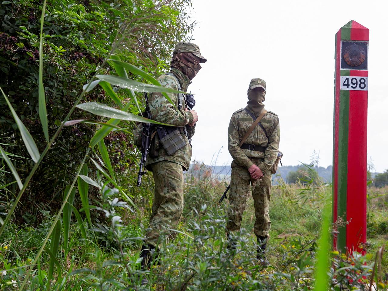 Белоруссия организовала гуманитарный коридор на границе с Украиной